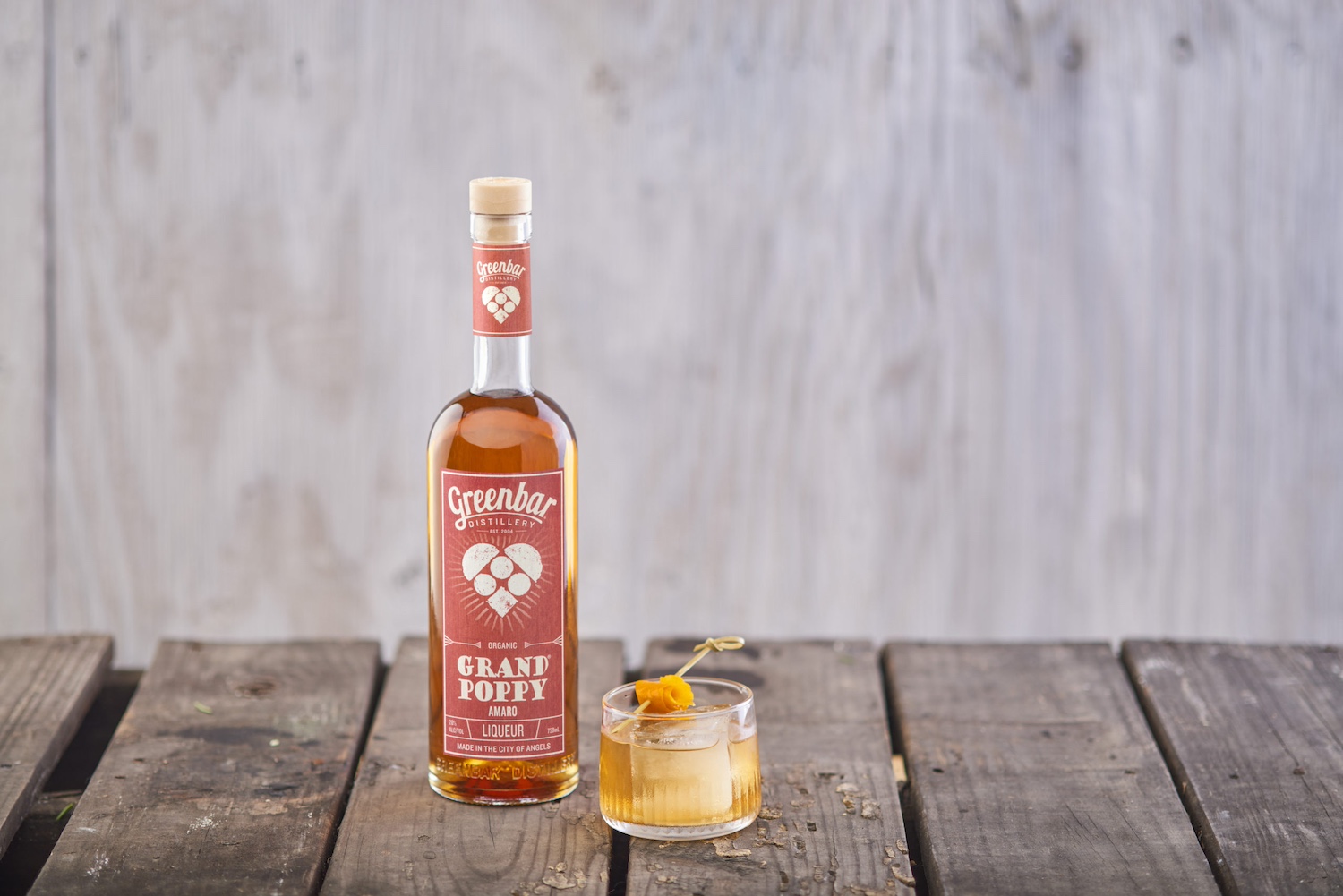 Greenbar Distillery's organic amaro. 